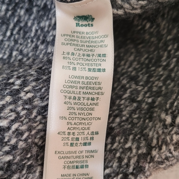 Roots Cabin Hooded pullover sweater - Picture 7 of 8